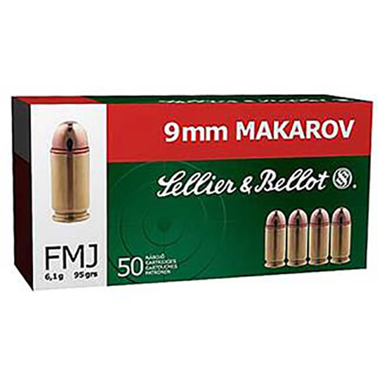 SB 9MMMAK 95GR FMJ 50/20 - Ammunition